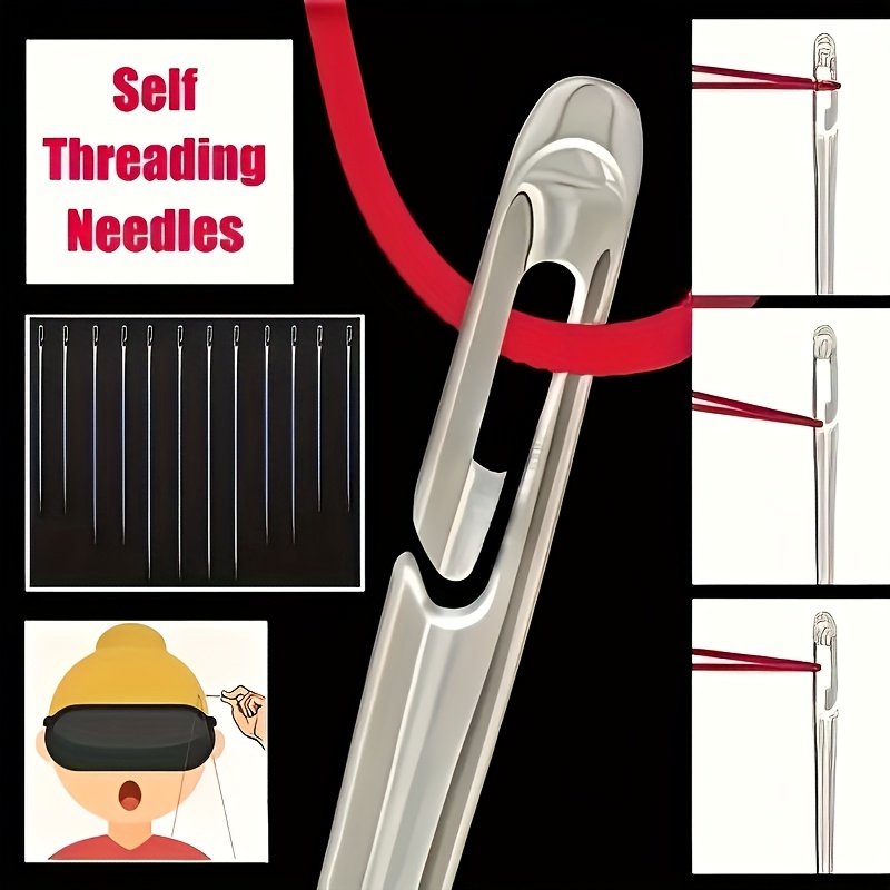 36pcs Hand Sewing Needles with Storage Bottle - Heavy-Duty Tips Suitable for Leather, Fabric, DIY Crafts, Repairs & Elderly Sewing - Durable Hand Sewing Needles for s & Seniors