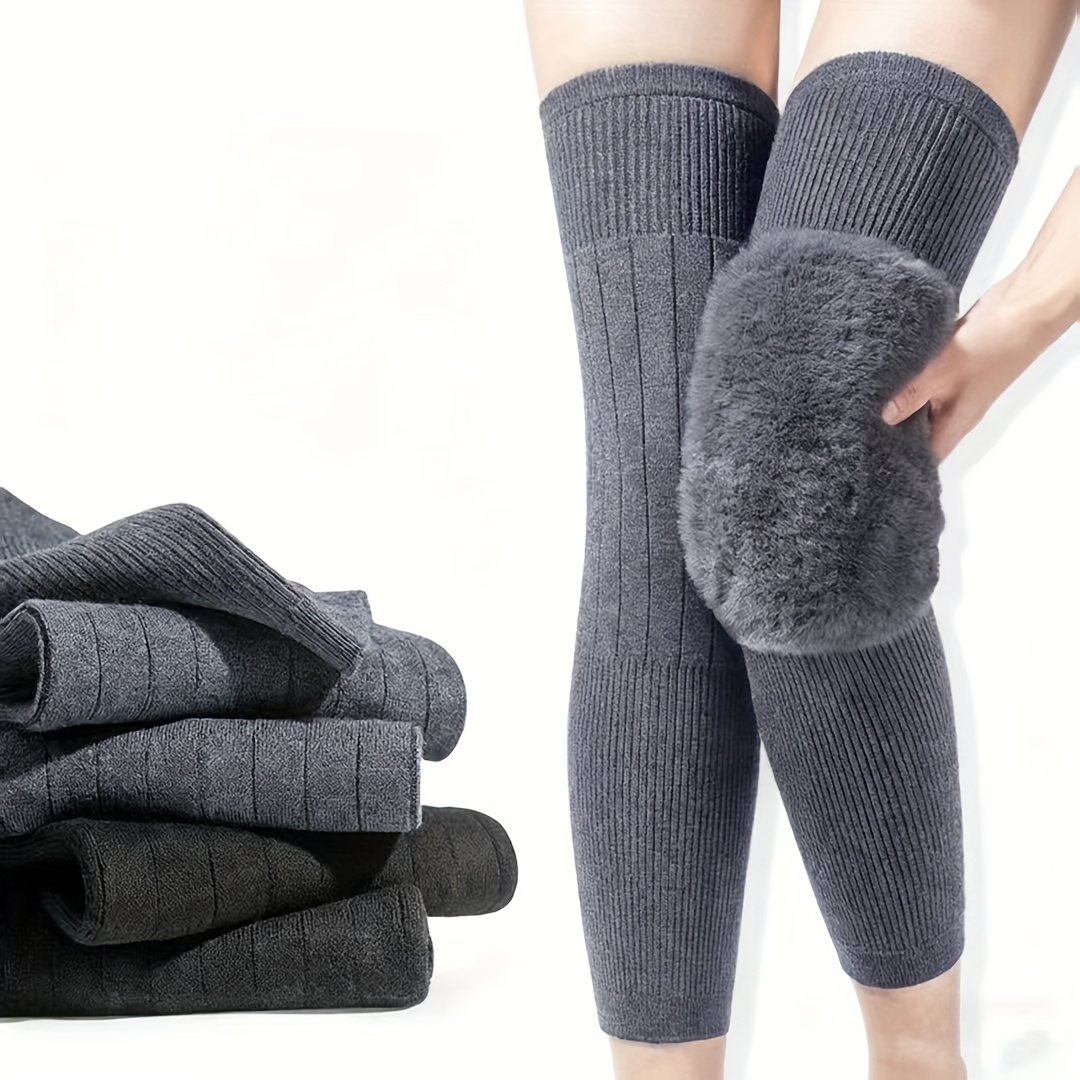Warm Knee Legs: Pile thickened to keep Men's and Women's knees warm