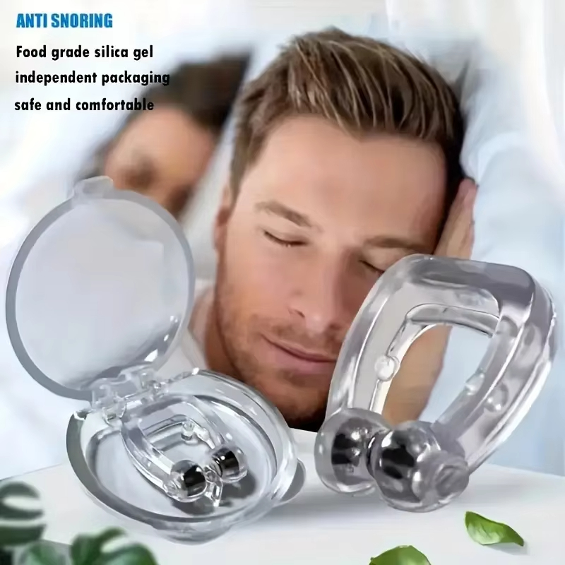 Anti Snoring Corrector Snore Prevention Gadget Men Women Anti-Snore Device Snore Elimination Nose Clip Quiet Sleep Night