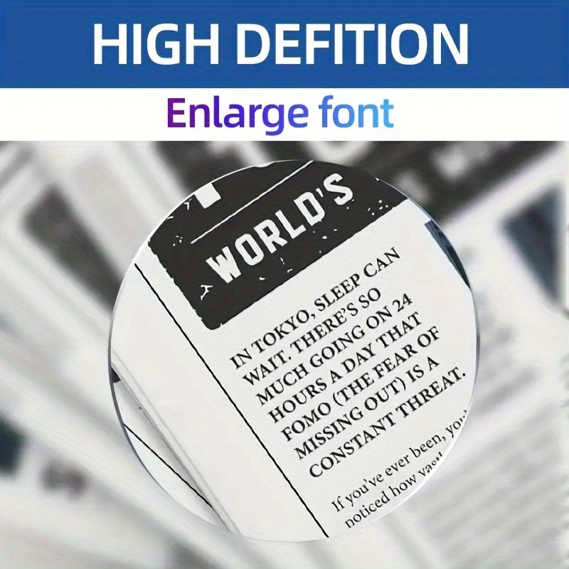 Magnetic Folding Reading Glasses +1.00 to +3.00 Strength, Lightweight Full-Frame Rectangular Eyeglasses with Magnetic Closure Hinge, Unisex for &, Daily Use & for office Glasses (No Needed)