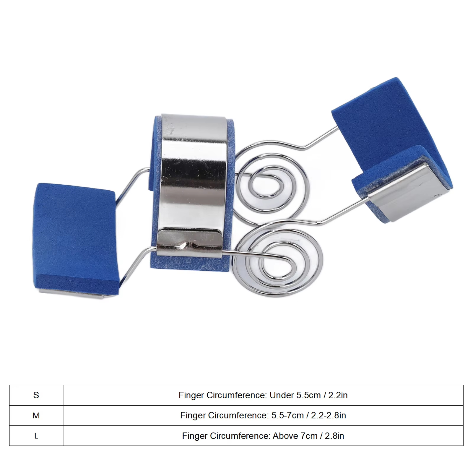 Spring Finger Splint Rehabilitation Straighten Training Easily Wear Adjustment Extension Assist for Finger Sprain