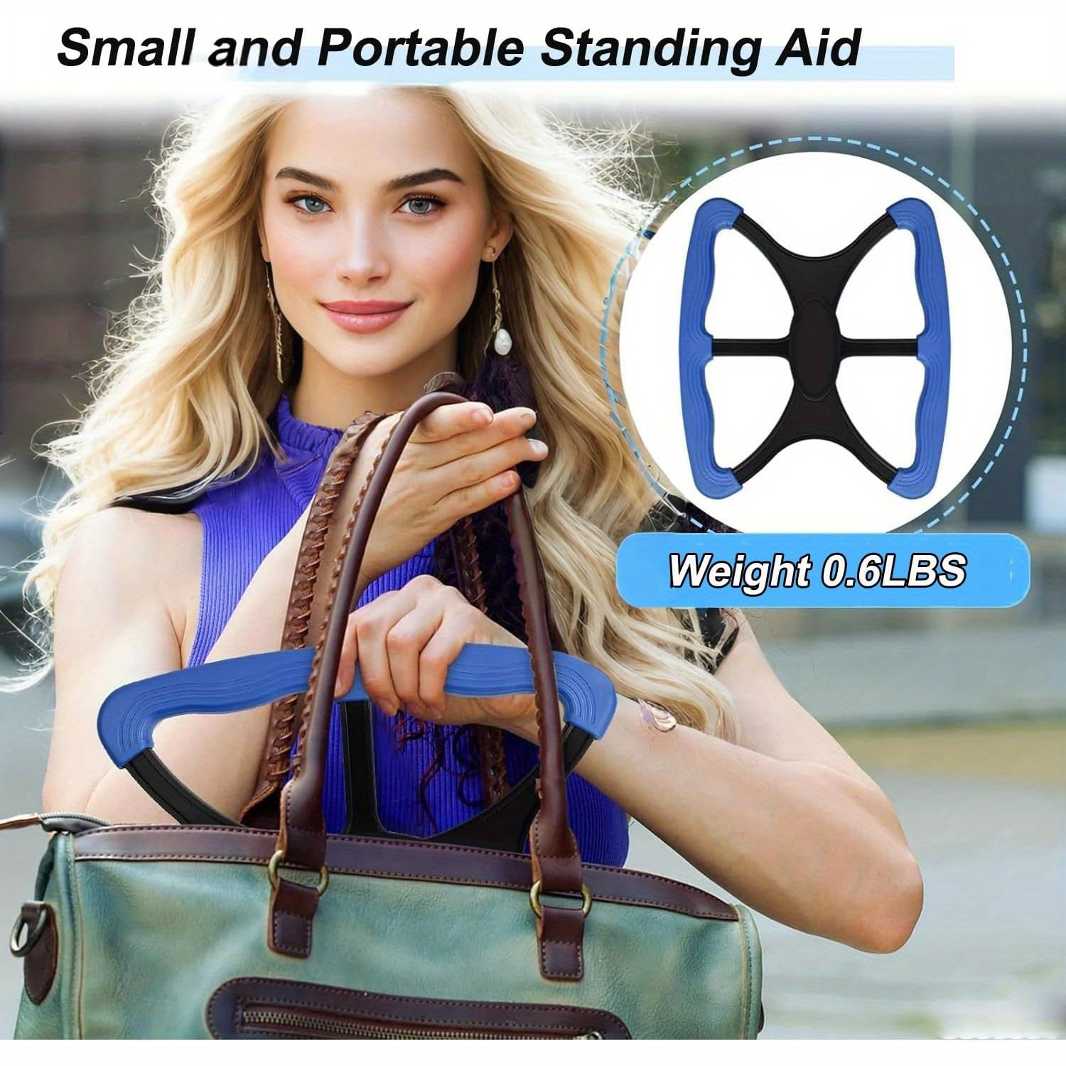 A Standing Aid Device for The And Disabled - a Non-Contact Lifting Aid for Seniors - a Portable Lifting Assistance Device for The Disabled, Tools for Helping The to Rise, Featuring a Grip Handle, Suitable for Seniors, Pregnant Women