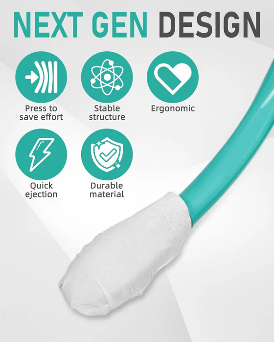 Extended Reach Butt Wiper Set - includes 2 Toilet Aids for Wiping Tool and Butt Cleaner Bath Brush Long Handle - Bottom Buddy Wiping Aid for Disabled,Elderly,Pregnant