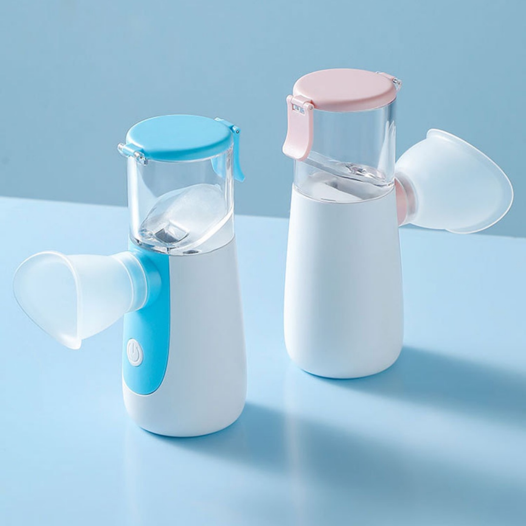 1pc Portable Mini Humidifier & Aromatherapy Diffuser with Visible Water Tank, Rechargeable, Quiet Operation