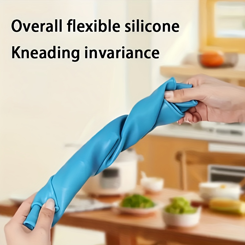 1 Pack Washable Silicone Adult Bib with Pocket Waterproof Clothing Protector Reusable Apron Mealtime Crumb Catcher for Eating Cloth for Elderly Seniors(21 x 14.2 Inch)