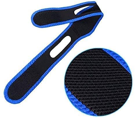 Anti Snore Chin Strap For Women&Men-Double-Support Chin Straps For Sleeping-Adjustable Via Hook&Loop Closure-Skin-Friendly,With Holes For Aeration-Snoring Prevention Device