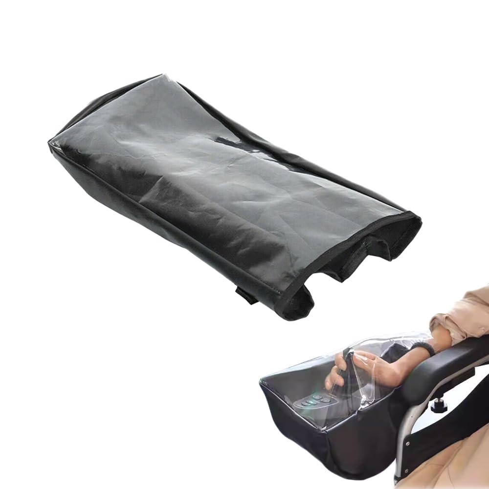 Electric Wheelchair Joystick Cover for Elderly Disabled - Powerchair Arm Control Panel PVC Protector, Waterproof Prevent Rain Snow