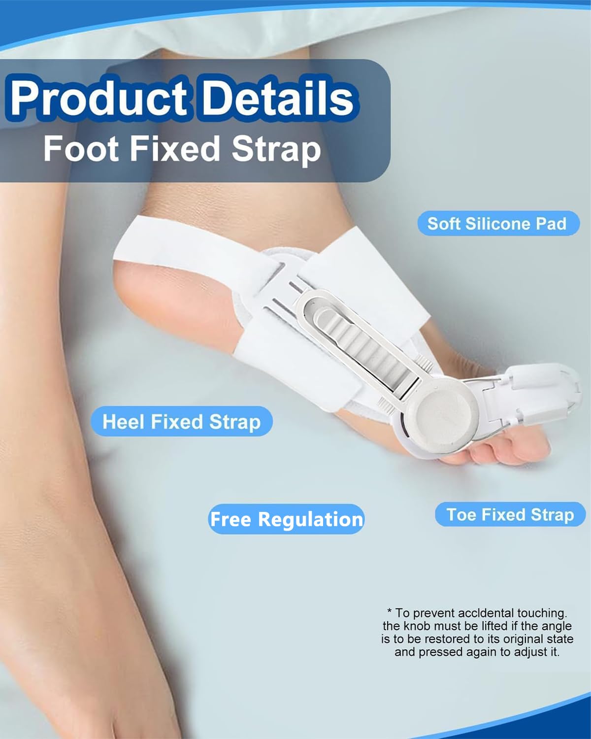Hallux Valgus Corrector – Toe Separator & Bunion Aligner for Effective Foot Relief and Support