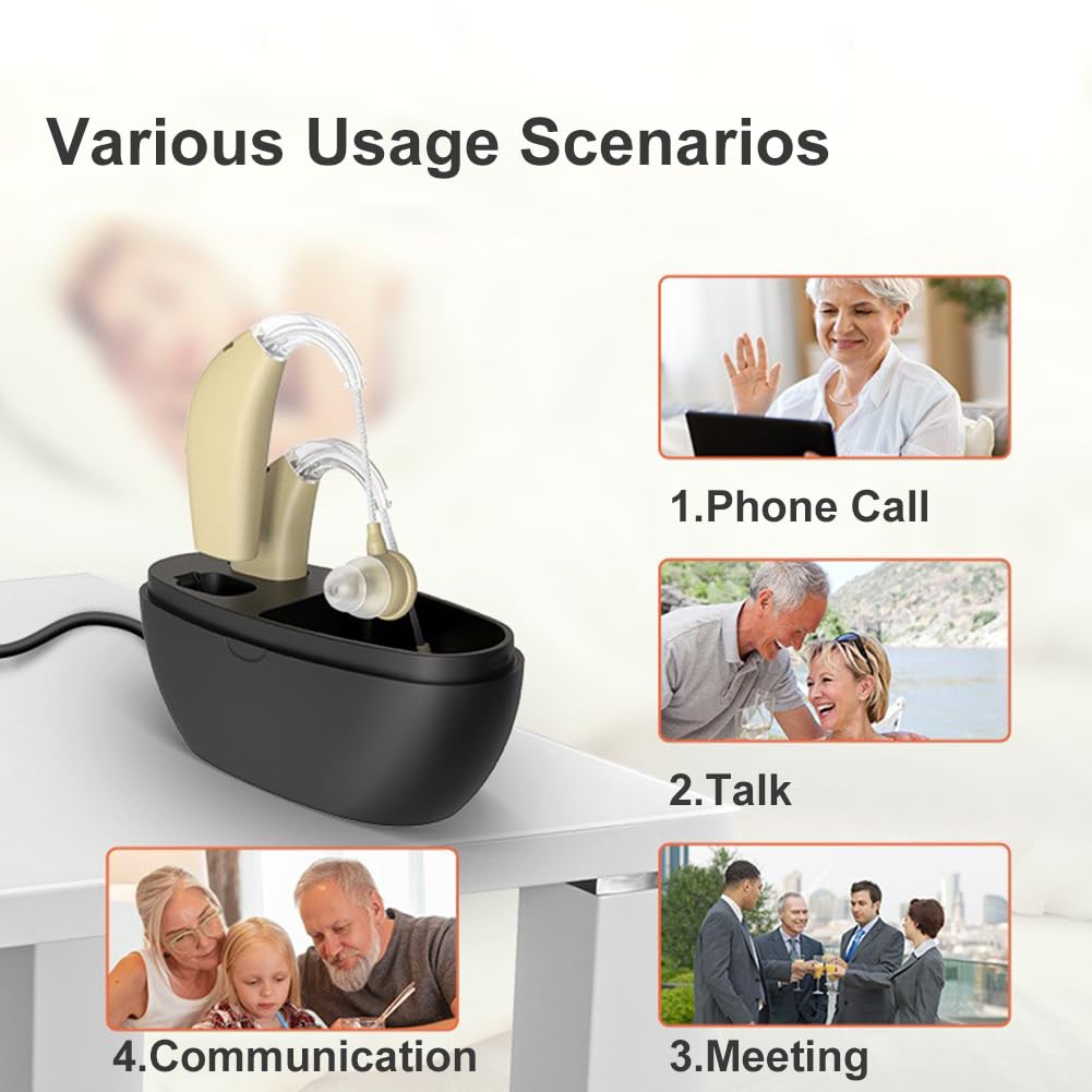 Portable Hearing Amplifier for Seniors