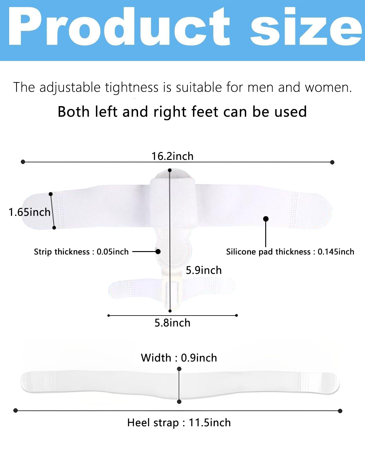 Hallux Valgus Corrector – Toe Separator & Bunion Aligner for Effective Foot Relief and Support