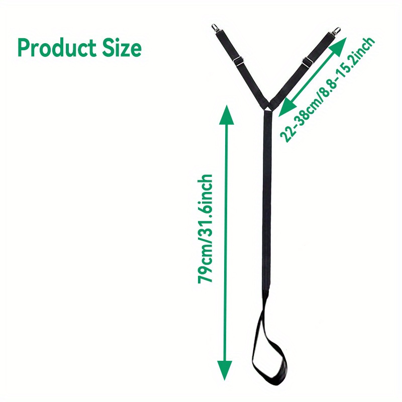 2pcs Adjustable Anti-Spill Dressing Aid Straps for Disabled, Pregnant Women & Elderly - Durable Polypropylene, Secure Fit, Easy-to-Use Design for Enhanced Comfort & Independence