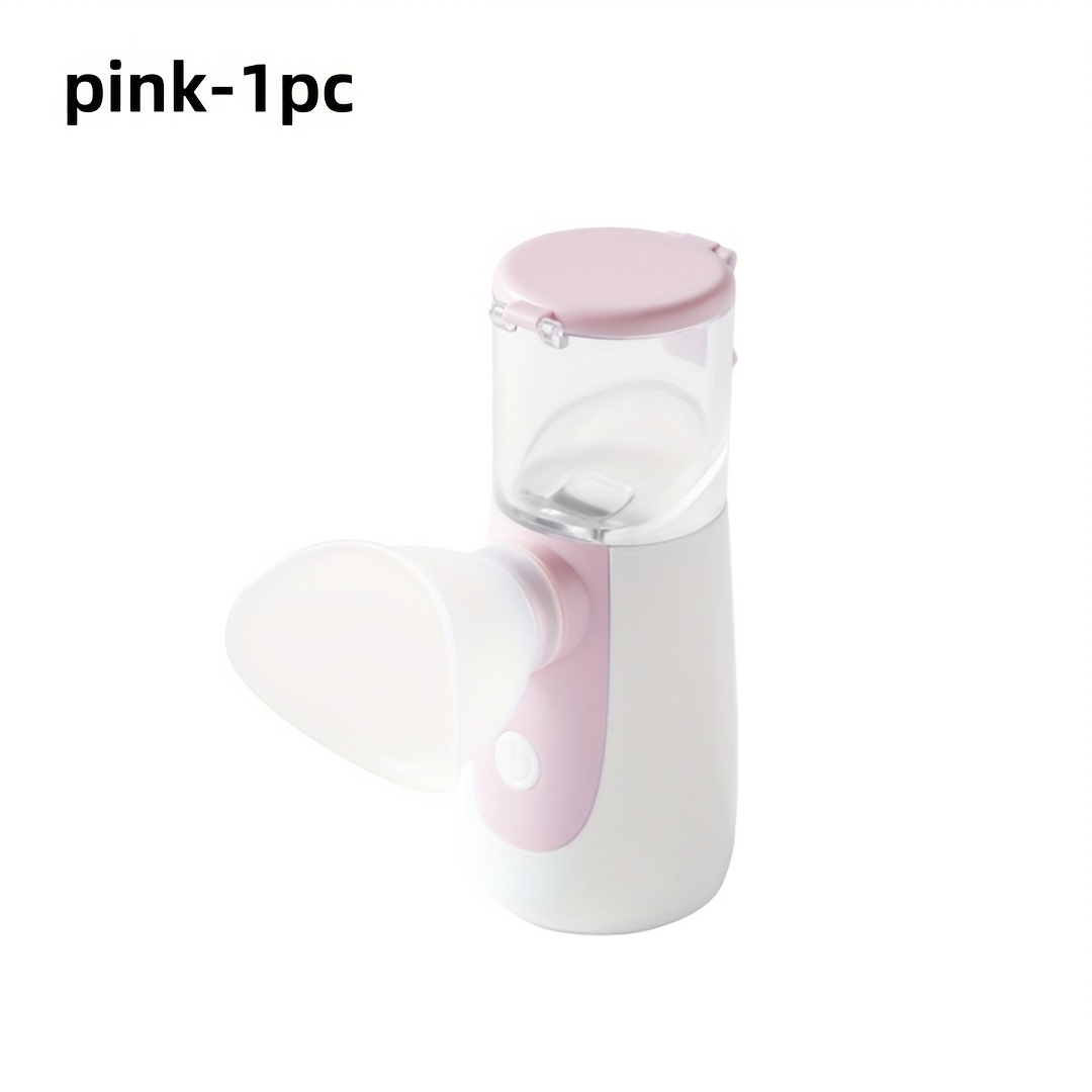 1pc Portable Mini Humidifier & Aromatherapy Diffuser with Visible Water Tank, Rechargeable, Quiet Operation