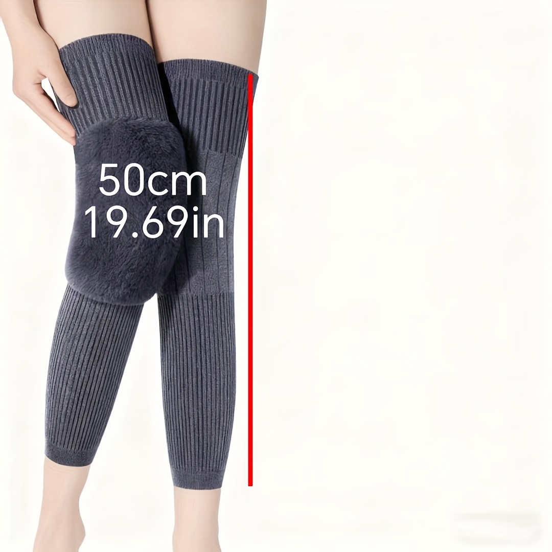 Warm Knee Legs: Pile thickened to keep Men's and Women's knees warm
