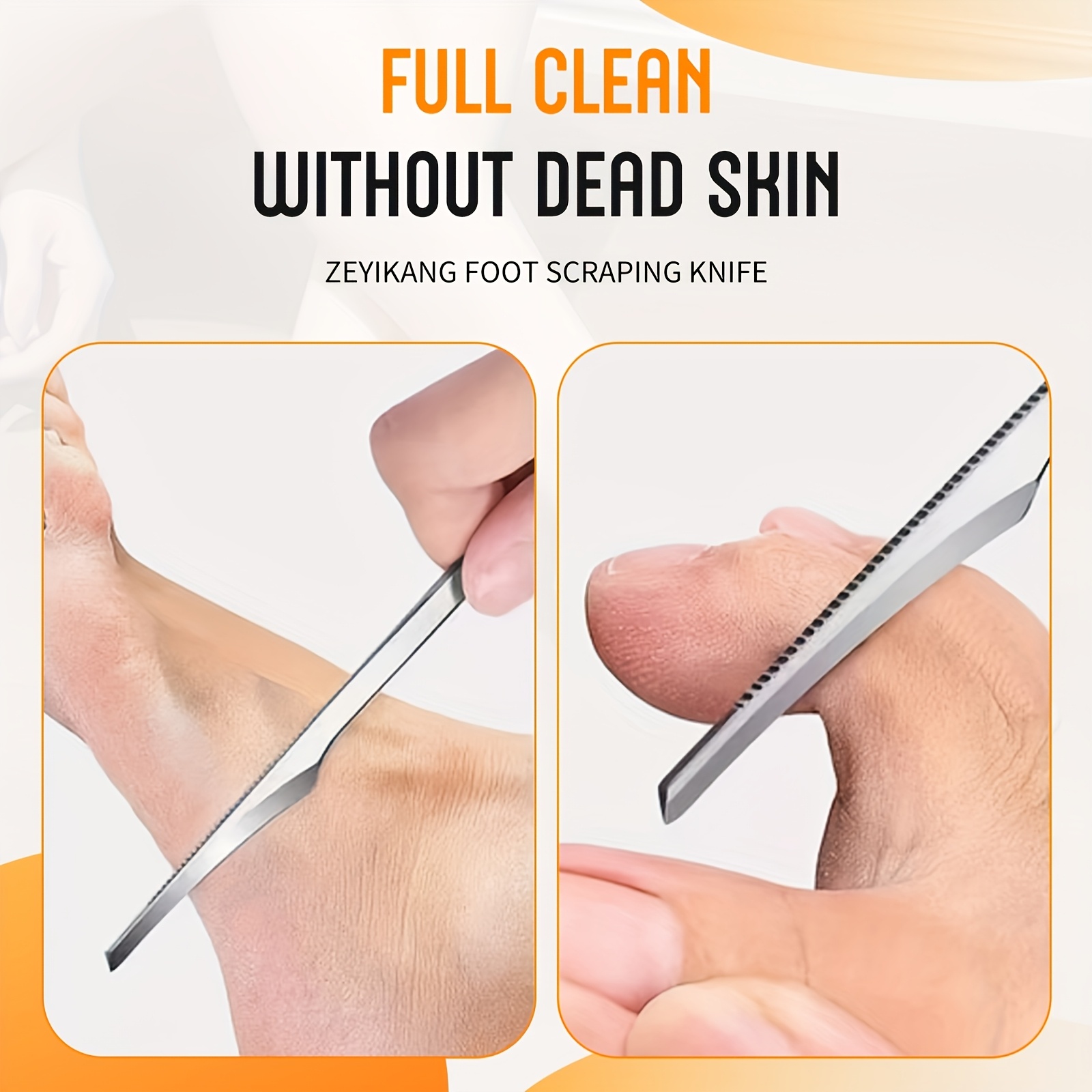 6pcs Thick Nail Clipper Set - Heavy-Duty Podiatrist Grade, Featuring Easy-Grip Stainless Steel Blades