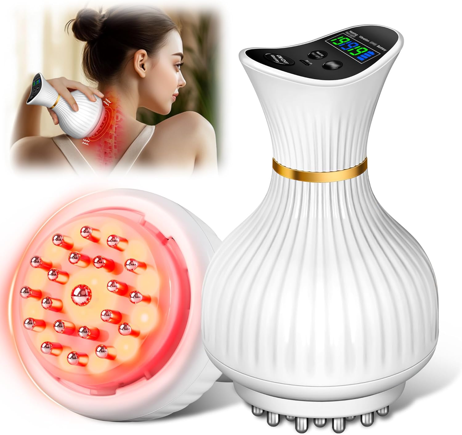 4-in-1 Leg Massager for Home Use, Advanced Professional Massager Designed for Ultimate Neuro Relief