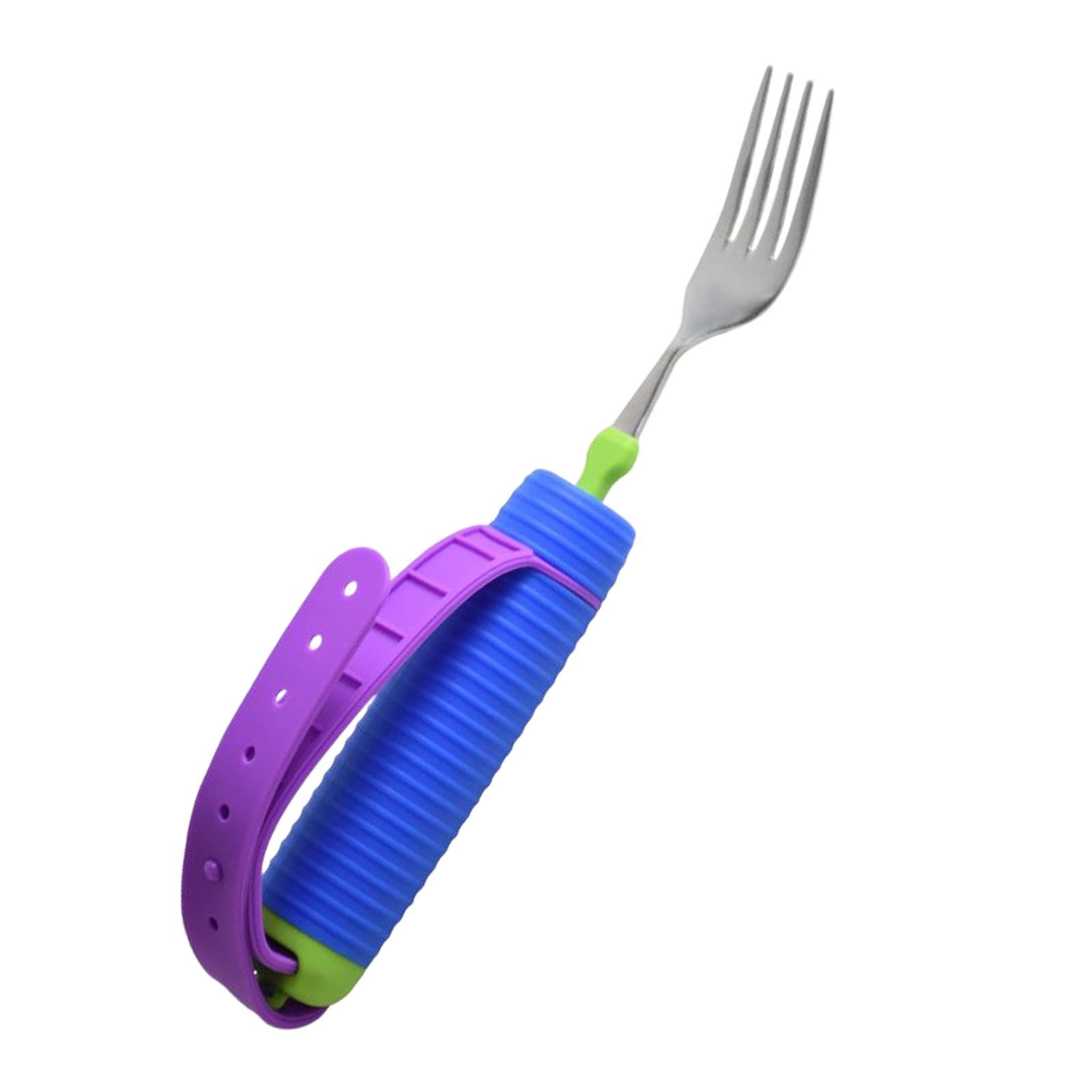 Easy Grip Caring Utensils, Equipment 304 Stainless Steel Adjustable Silicone