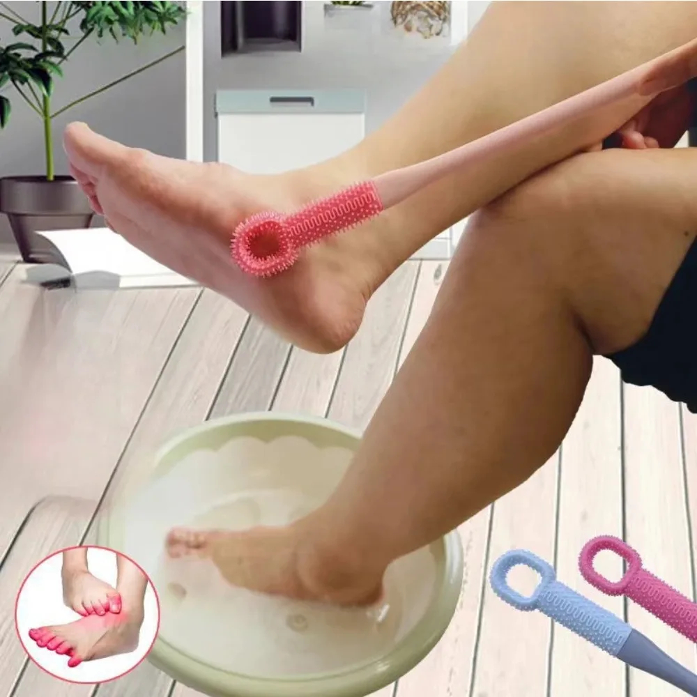 Easy-Reach Deep Cleaning Foot Brush