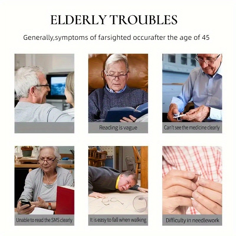 Magnetic Folding Reading Glasses +1.00 to +3.00 Strength, Lightweight Full-Frame Rectangular Eyeglasses with Magnetic Closure Hinge, Unisex for &, Daily Use & for office Glasses (No Needed)