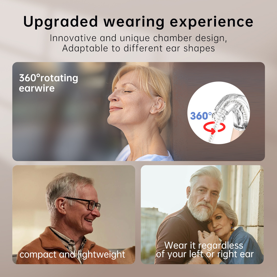 Hearing Aids Digital Hearing Aids for Seniors with Noise Cancelling