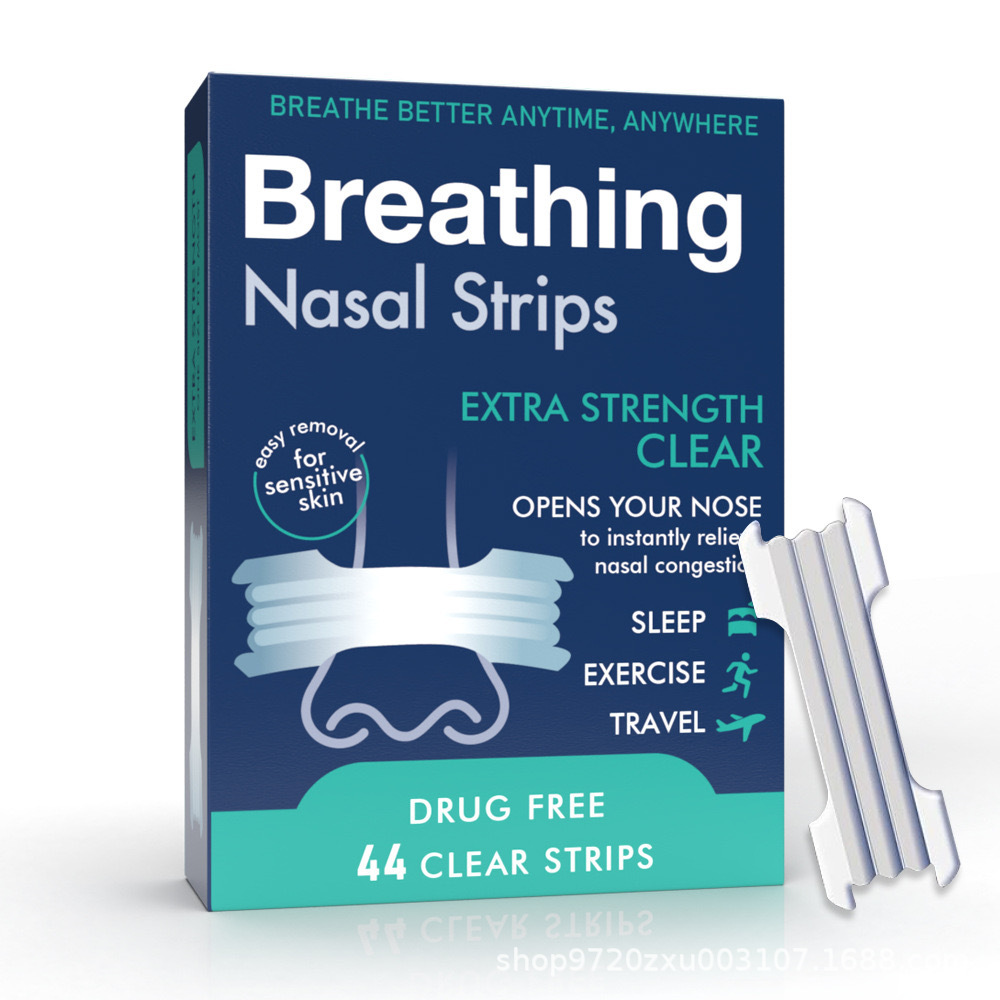 Breathe Right Nasal Strips Extra Strength For Sensitive Skin 44PCS