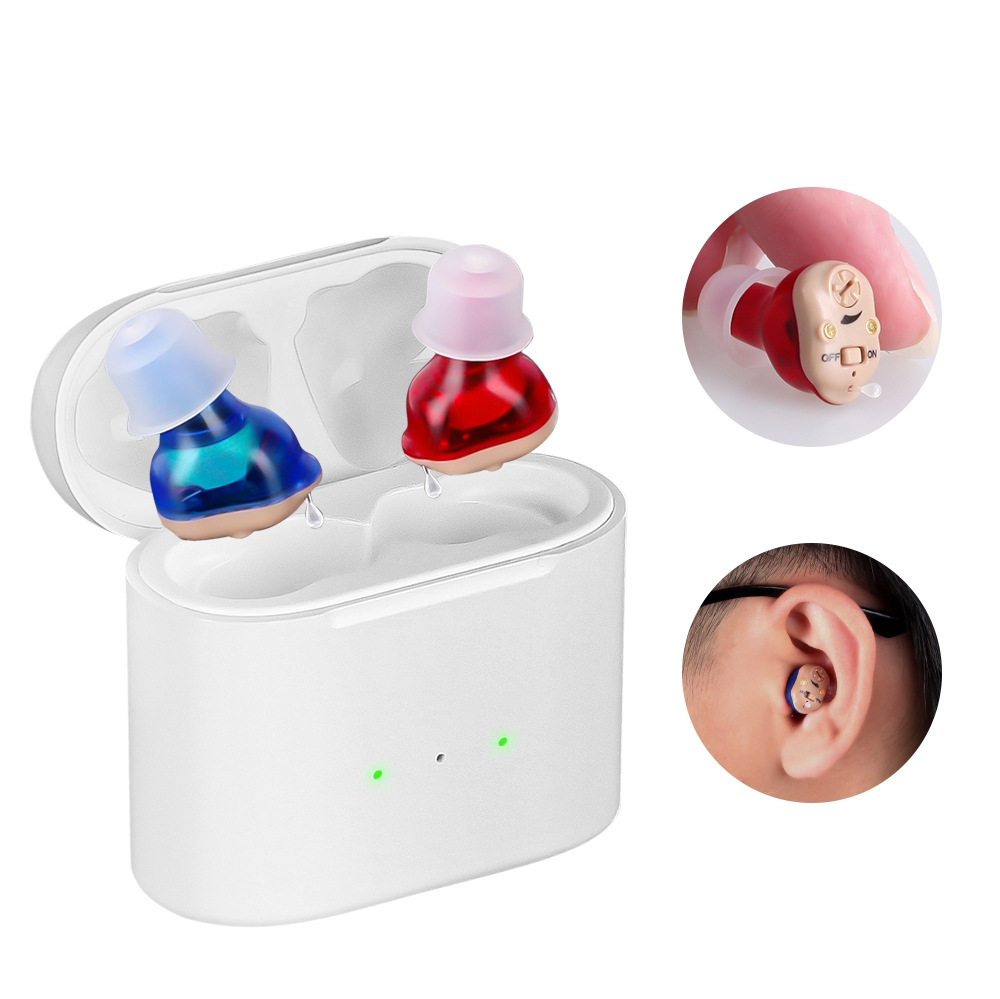Hearingaids Magnetic Charging Case Digital Hearing Aid