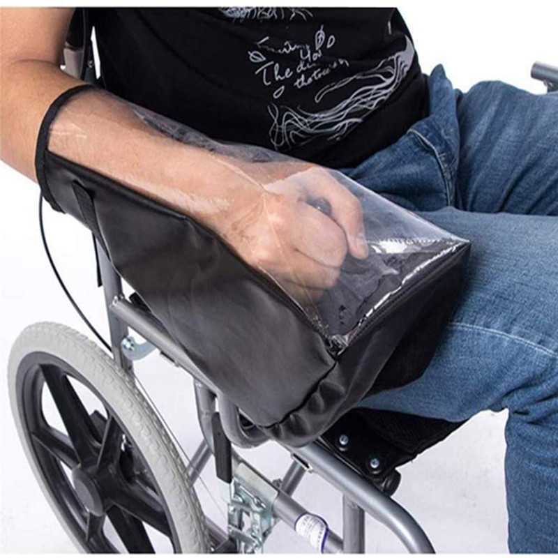 Electric Wheelchair Joystick Cover for Elderly Disabled - Powerchair Arm Control Panel PVC Protector, Waterproof Prevent Rain Snow