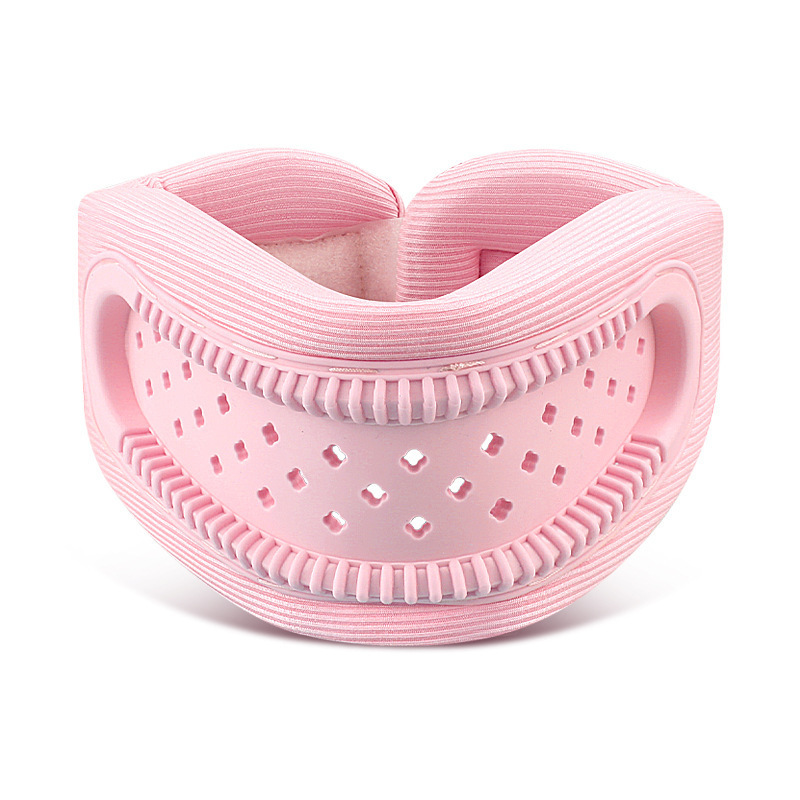 Breathable Neck Support Brace - Anti-Slouch Travel & Office Neck Collar for Men & Women,Elderly