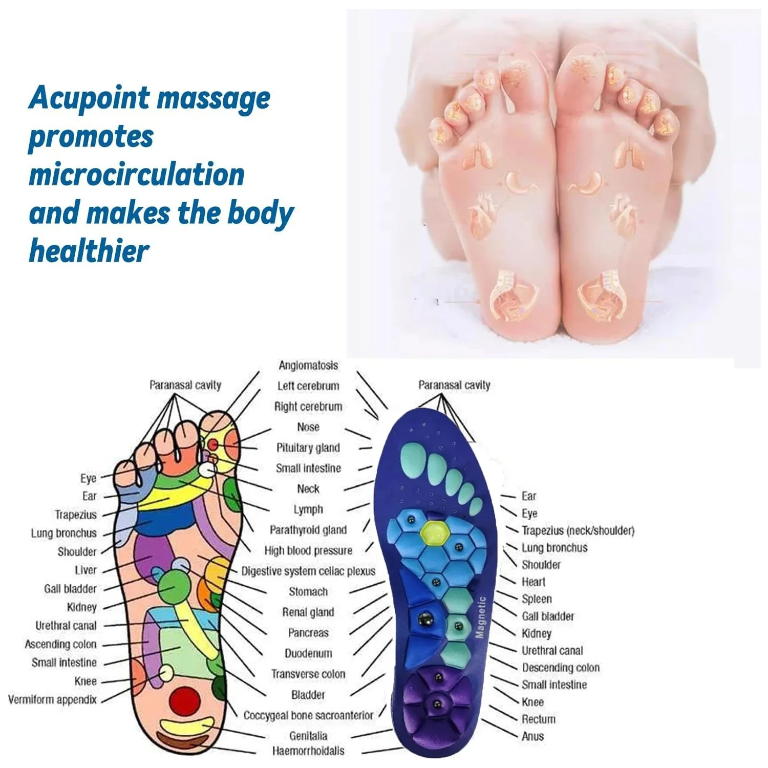 Magnetic Acupressure Insoles