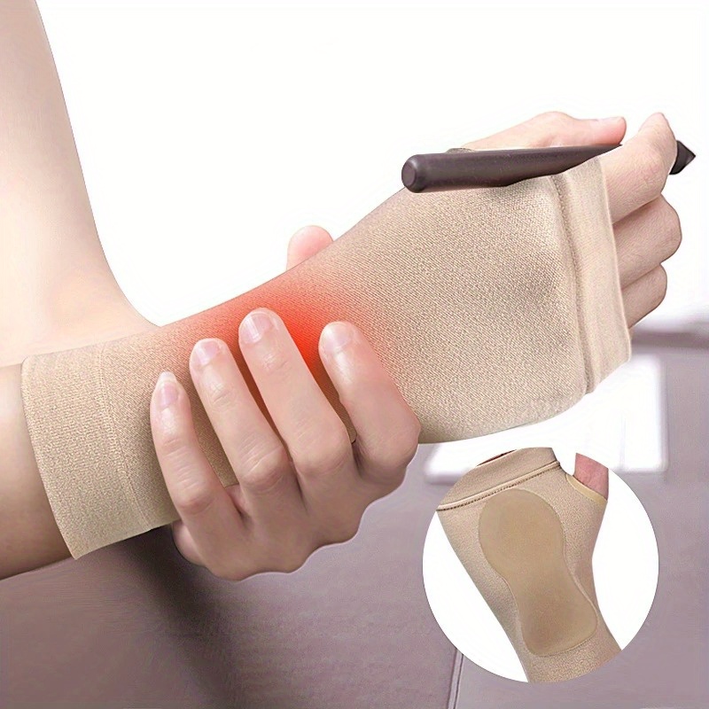 1pc Compression Gloves for Arthritis Relief, Wrist Support for Joint Pain, Elastic Gloves for Men And Women, Ideal for And Typing