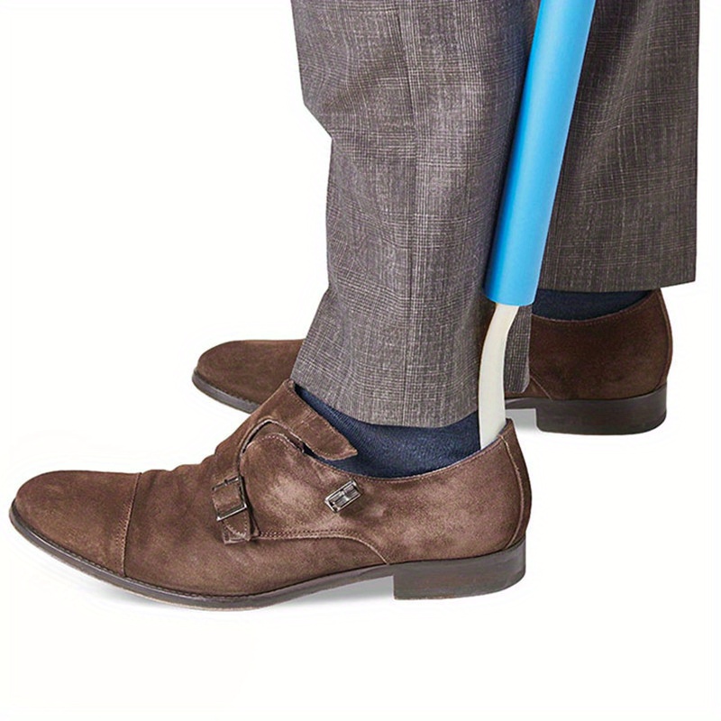 Dressing Stick, Handle Dressing Stick with Shoe Horn and Sock Removal Tool, Dressing Aids for Shoes, Socks, Shirts, and Pants, Independent Living Aid