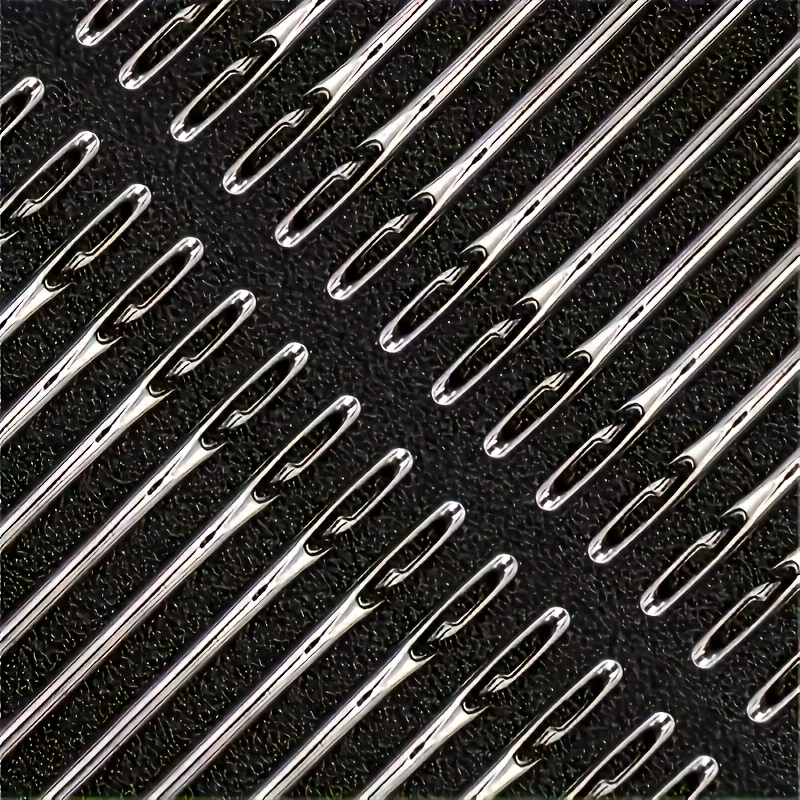 36pcs Hand Sewing Needles with Storage Bottle - Heavy-Duty Tips Suitable for Leather, Fabric, DIY Crafts, Repairs & Elderly Sewing - Durable Hand Sewing Needles for s & Seniors