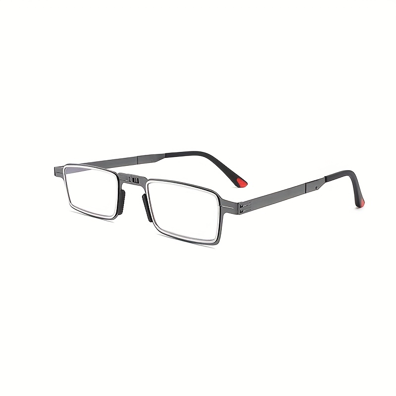 Slim And Foldable Reading Glasses Designed for Smartphones - Featuring a Lightweight Metal Frame, Blue Light Blocking HD Lenses, And a Sturdy Build Suitable for Both Men And Women.
