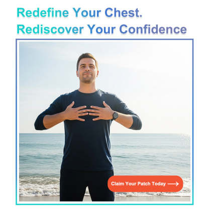 ⚕️💙Slimoly® Gynecomastia Chest Fatburn & Firm Patch