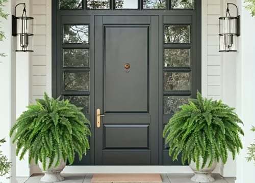 🌱 UV-Resistant Lifelike Artificial Boston Fern