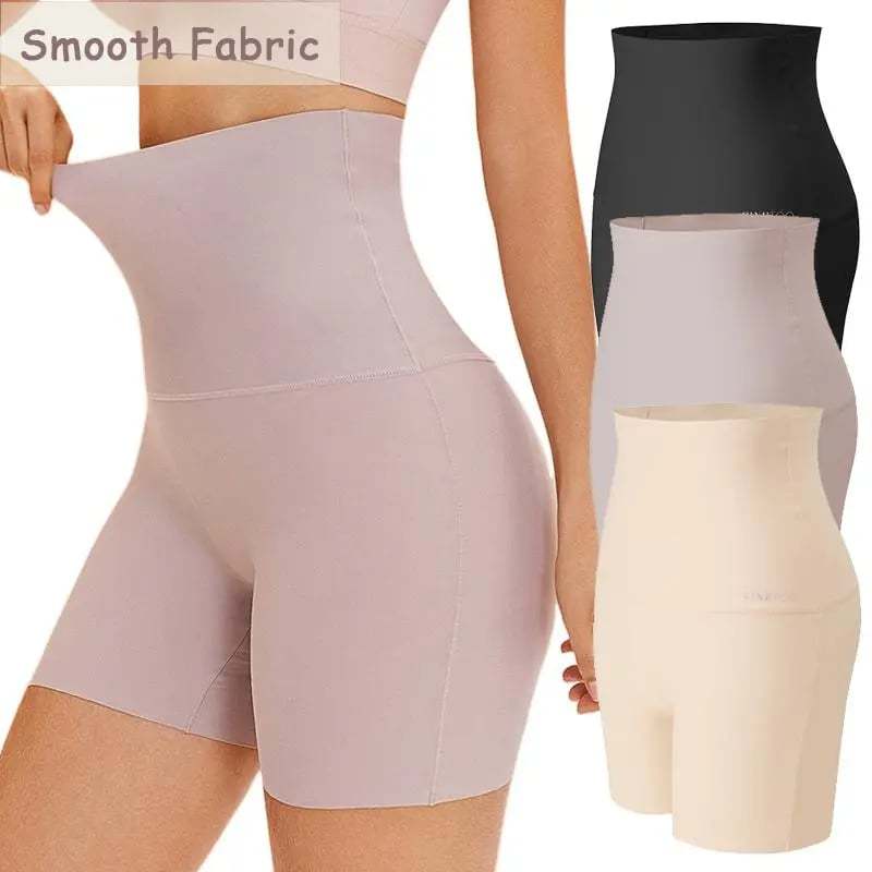Women's High Waist Full Coverage Panties, Smooth Seamless Breathable Underwear