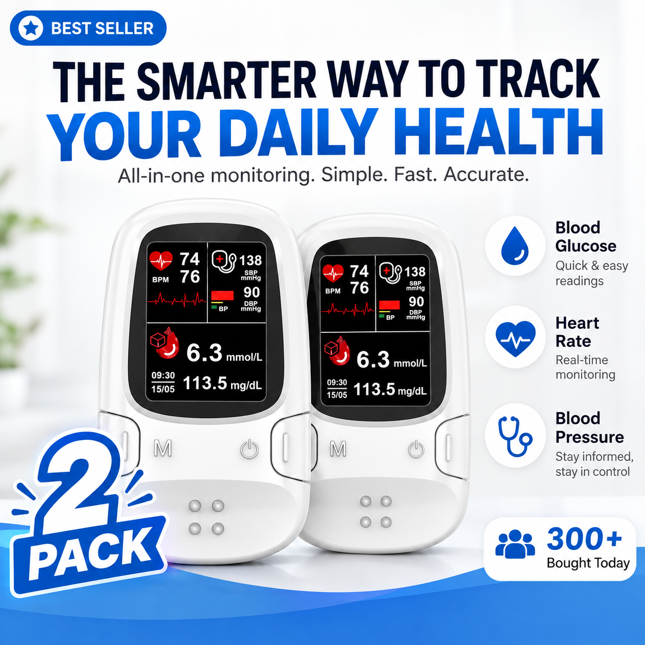 🔥Final Day: 50% Off-Multi-Function Health Monitoring Device