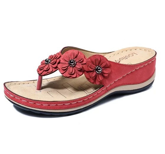 🔥Trending 2025 🔥Women’s Orthopedic Arch Support Flowers Clip Toe Sandals