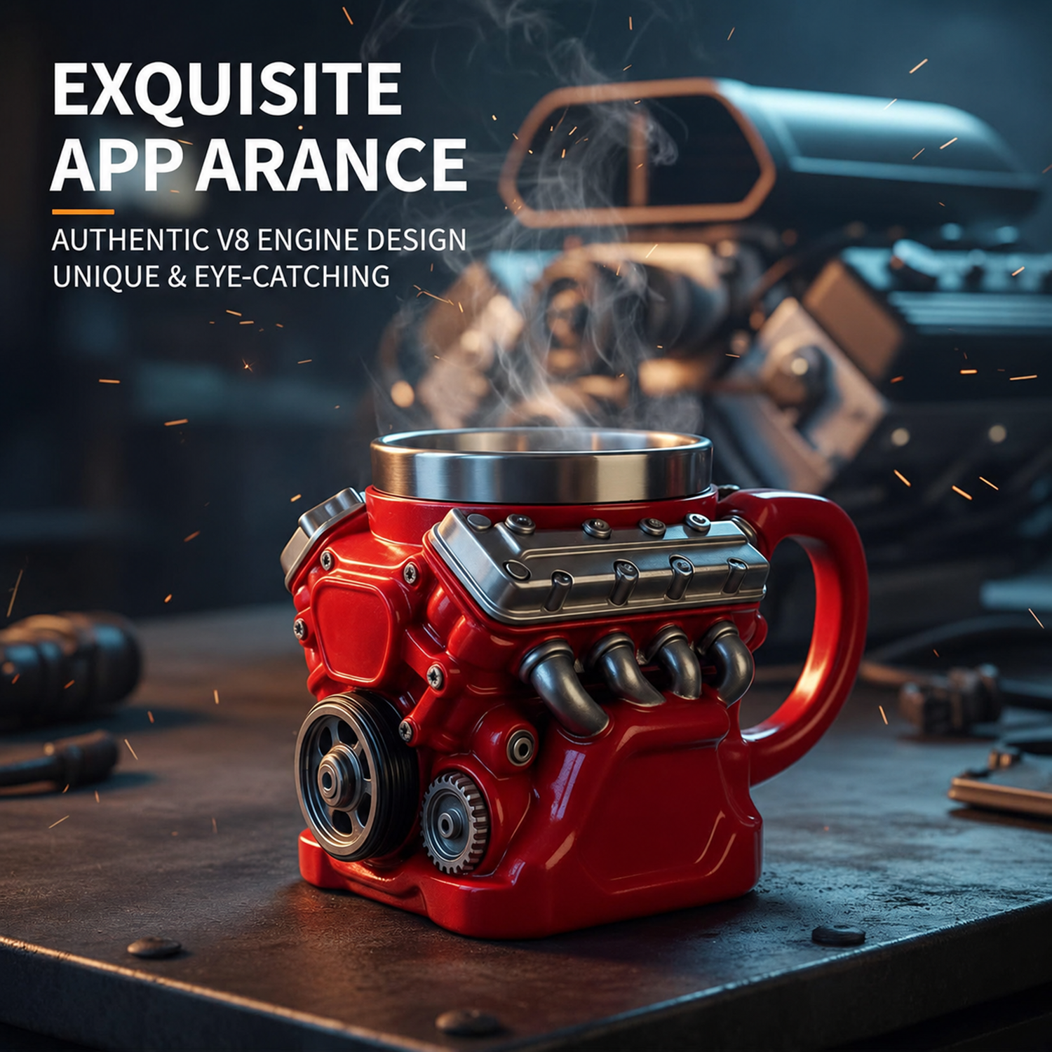 ⚡✨🚘️Ultimate  Engine Theme Gift Mug · The Dream Choice for Car Enthusiasts