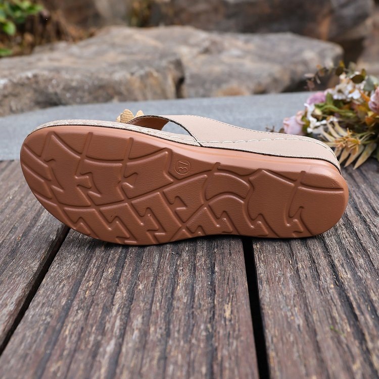 🔥Promotion 50% OFF - Women's Comfort Orthopedic Floral Wedge Sandals