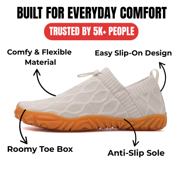 🔥50% OFF🔥 Comfortable Orthopedic Cloud Walk Wide Toe Box Shoes