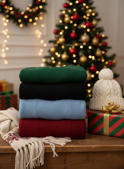 🔥Women's Casual Solid Color V-Neck Sweater