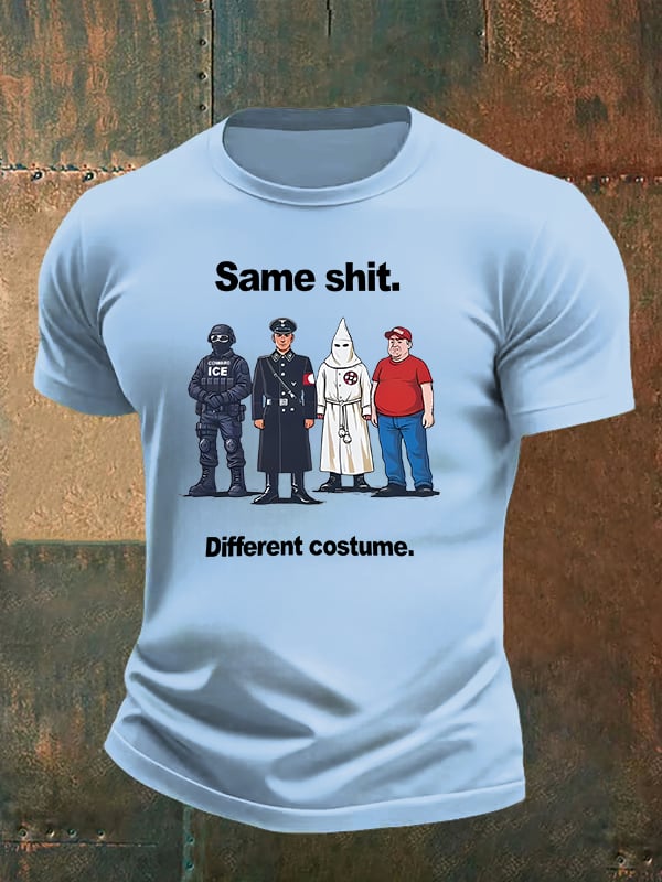 Men's  Different costume  Print  T-Shirt