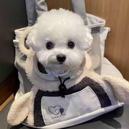 Pet Carrier Bag for Cats Crossbody Handheld Cat Bag Small Dog Head-Exposed Shoulder Bag