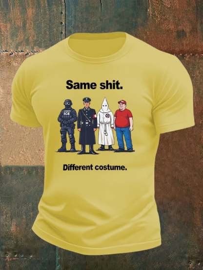 Men's  Different costume  Print  T-Shirt
