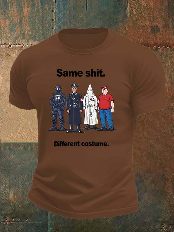 Men's  Different costume  Print  T-Shirt