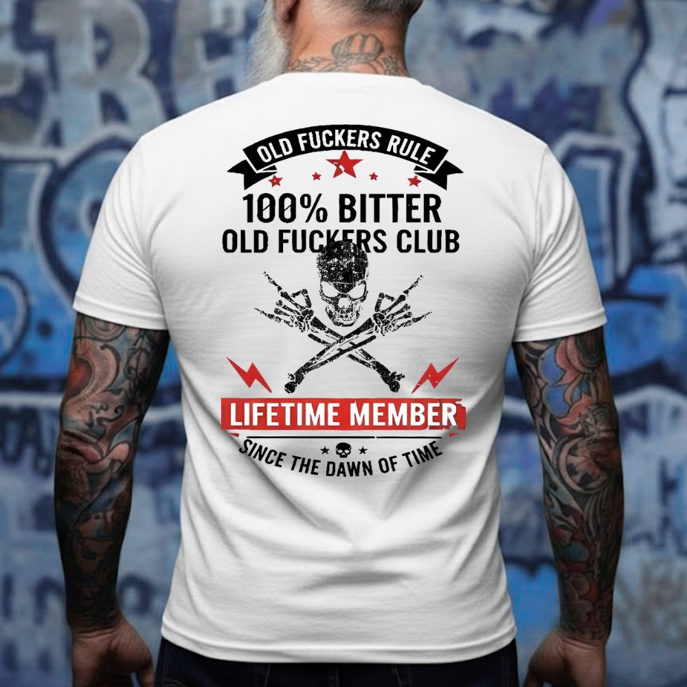 Custom Year Old Fuckers Club Lifetime Member T-shirt ,Sweatshirt