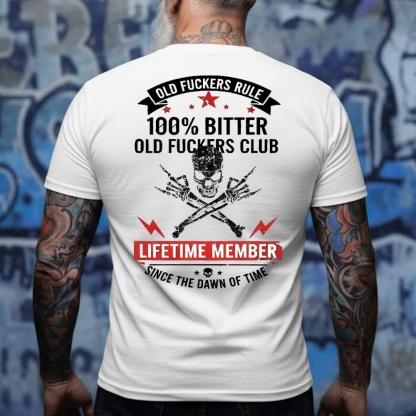 Custom Year Old Fuckers Club Lifetime Member T-shirt ,Sweatshirt