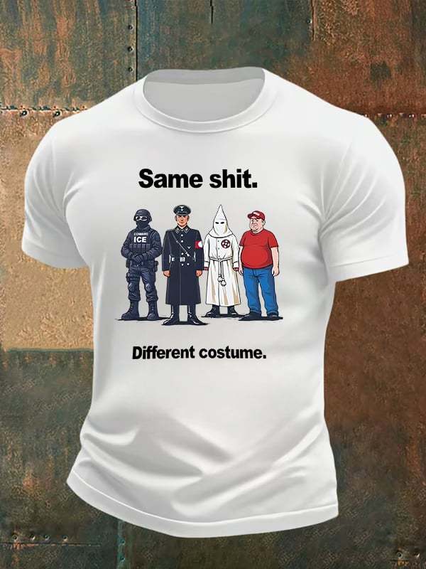Men's  Different costume  Print  T-Shirt