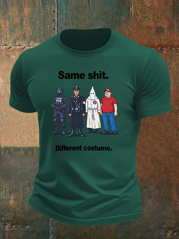 Men's  Different costume  Print  T-Shirt