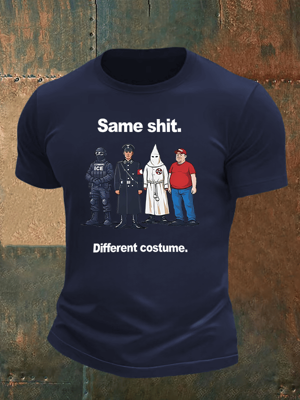 Men's  Different costume  Print  T-Shirt